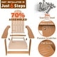 preview thumbnail 33 of 50, WINSOON All Weather HIPS Outdoor Folding Adirondack Chairs Outdoor Chairs Set of 4