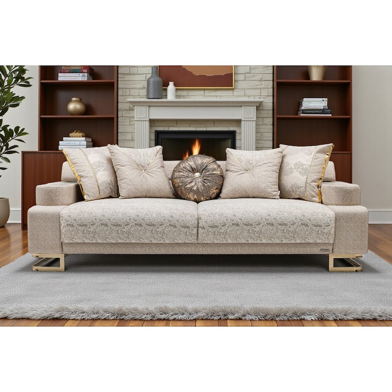 Vantique 4 Pieces Living Room Sets 1 Sofa 1 Loveseat 2 Chair