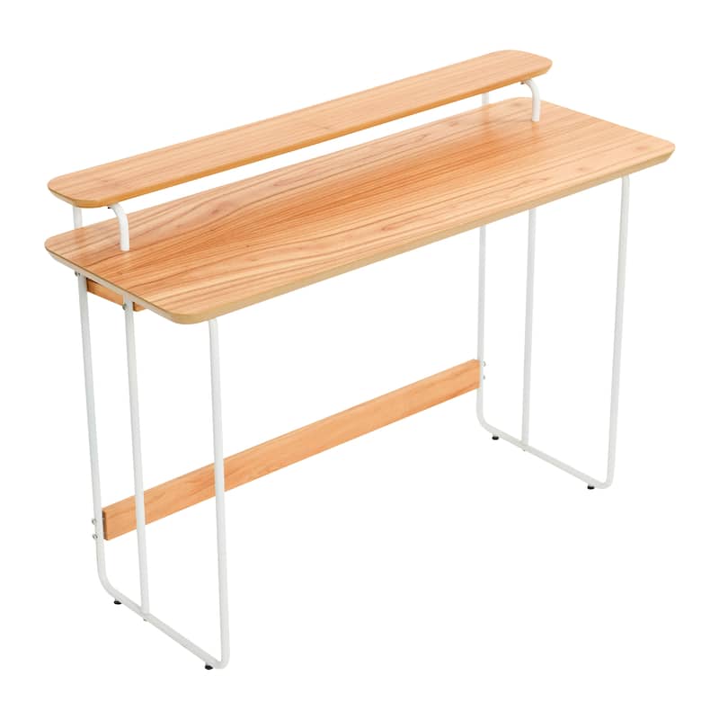 Computer Desk with Wood Veneer