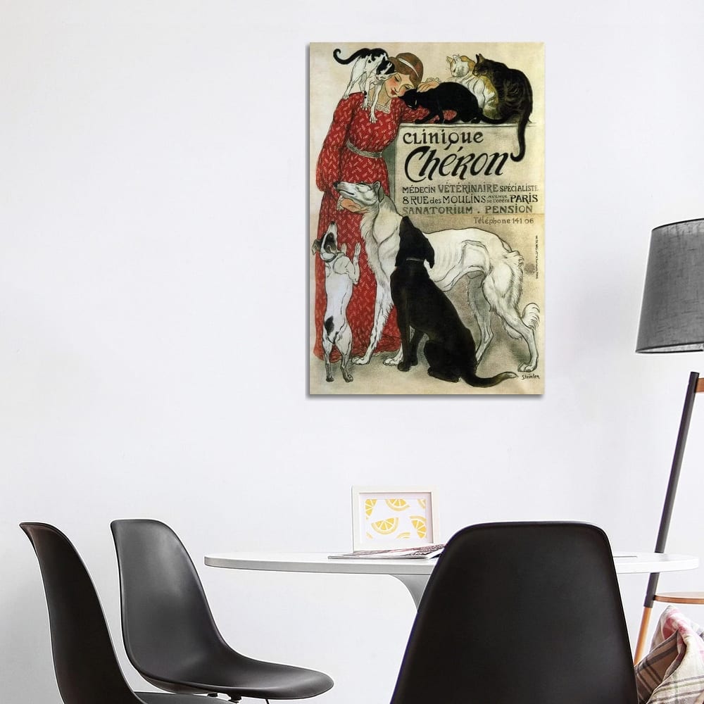 iCanvas "Clinique Cheron Advertising Vintage Poster" by Unknown Artist Canvas Print