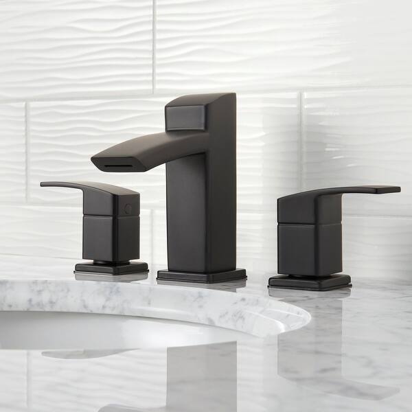 Shop Pfister Lg49 Df2 Kenzo Widespread Bathroom Faucet With Metal