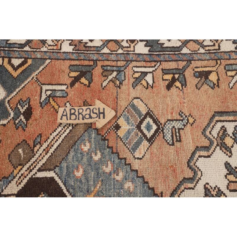 Bakhtiari Persian Accent Rug Hand-Knotted Wool Carpet - 4'4" x 6'2"