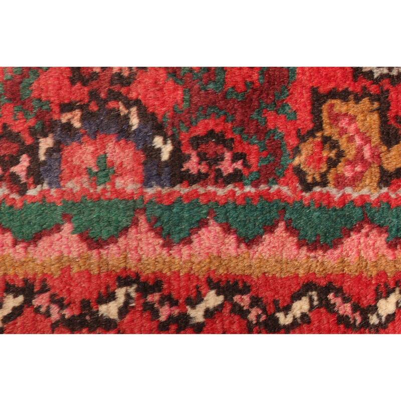 ECARPETGALLERY Hand-knotted Andelz Red Wool Rug - 2'7 x 9'9