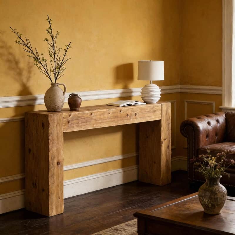 Versatile Wood Console