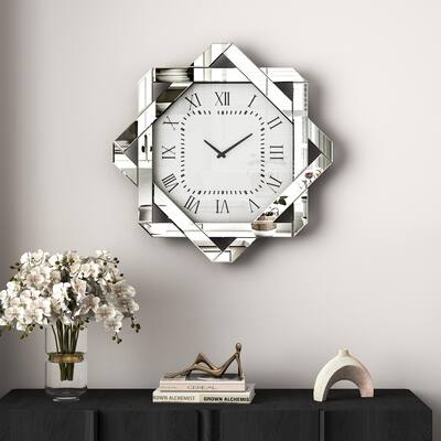 Modern Glass Wall Clock