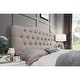 preview thumbnail 9 of 10, Harriman Tufted Upholstered Standard Camelback Headboard Beige - Full