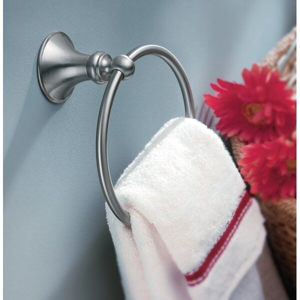 Moen DN2686 Towel Ring from the Glenshire Collection Bed Bath