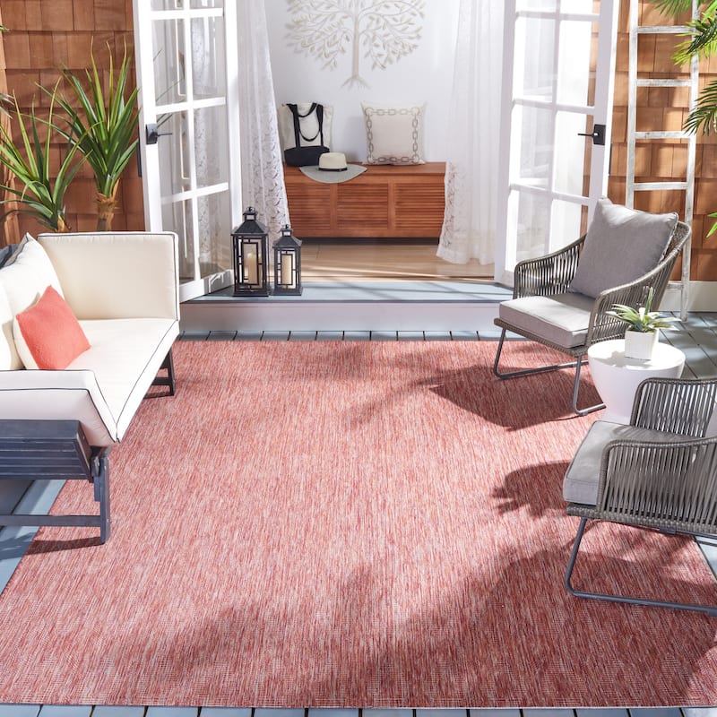 SAFAVIEH Courtyard Marolyn Indoor/ Outdoor Waterproof Patio Backyard Rug