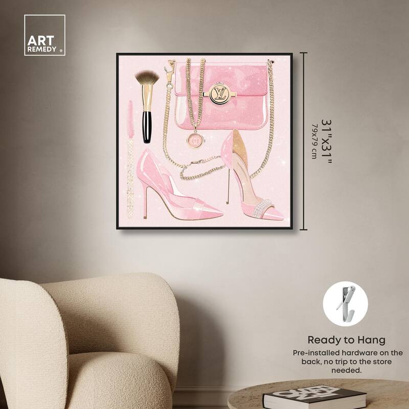 Her Favorite Choices Canvas by Art Remedy