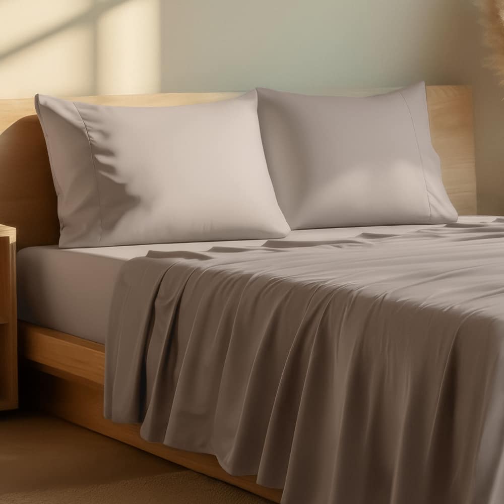 Bare Home Microfiber Sheet Set with Envelope Pillowcases