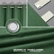 preview thumbnail 47 of 95, Deconovo Faux Linen Total Blackout with Coating Curtains (2 Panel)