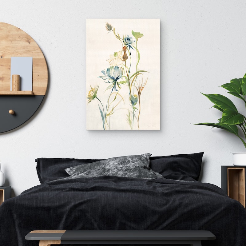 Late Summer Wildflowers II by Liz Jardine Canvas Art Print