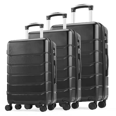Hard Shell ABS, Double Spinner Wheels Lightweight Suitcase TSA Lock