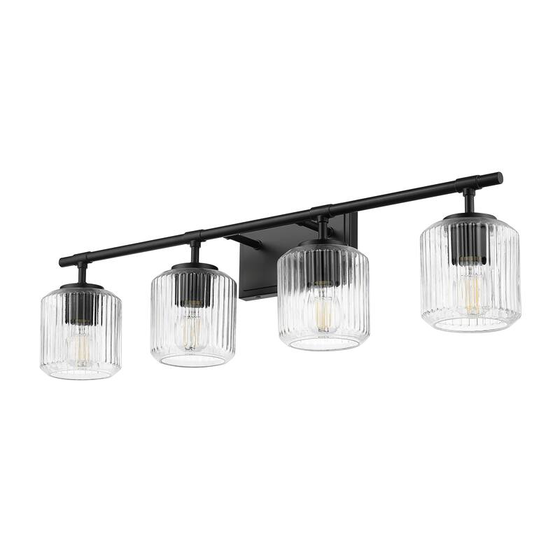 Z-Lite Landon 4 Light Vanity - Matte Black