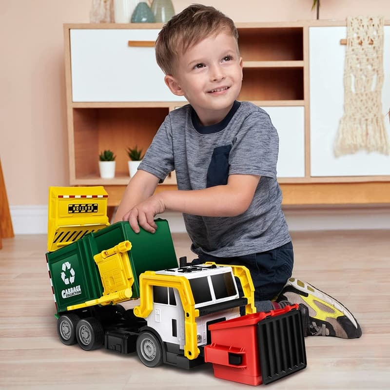 Multifunctional Garbage Truck Toy Set