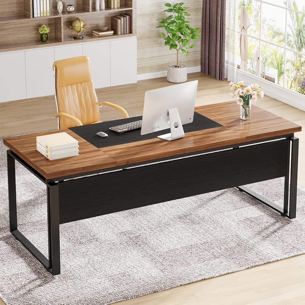 63" Modern Executive Desk/Table Home Office Computer/Writing Table with Sturdy Legs Workstation