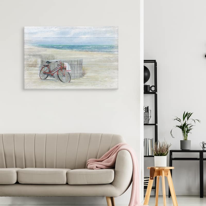 Beach Happy Place by Ruane Manning Canvas Art Print