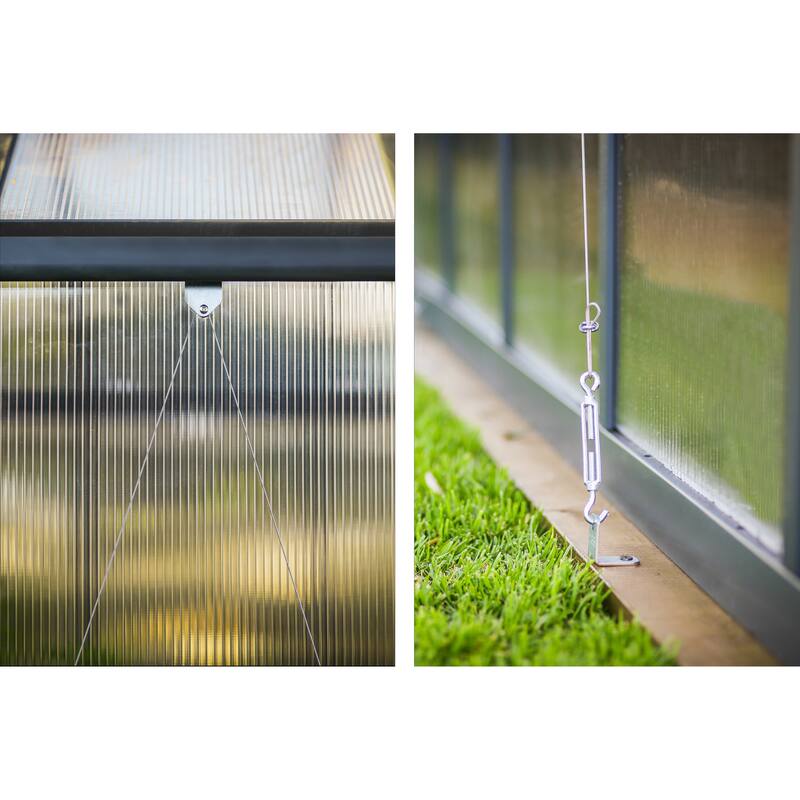 Glory Gray/Diffused DIY Greenhouse Kit
