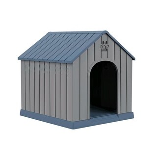 Momei Durable Waterproof Plastic Dog House with 31in/38in/39in Indoor ... - Dog House Waterproof Attachment Kit