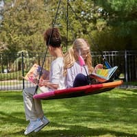 Buy online: Amber 3 Double Belt Wooden Swing Set - Lifespan Kids – Happy  Active Kids