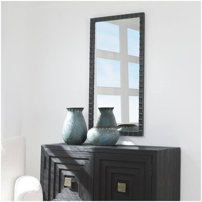 Uttermost 09780 Dandridge 22" W x 42" H Rectangular Framed Bathroom