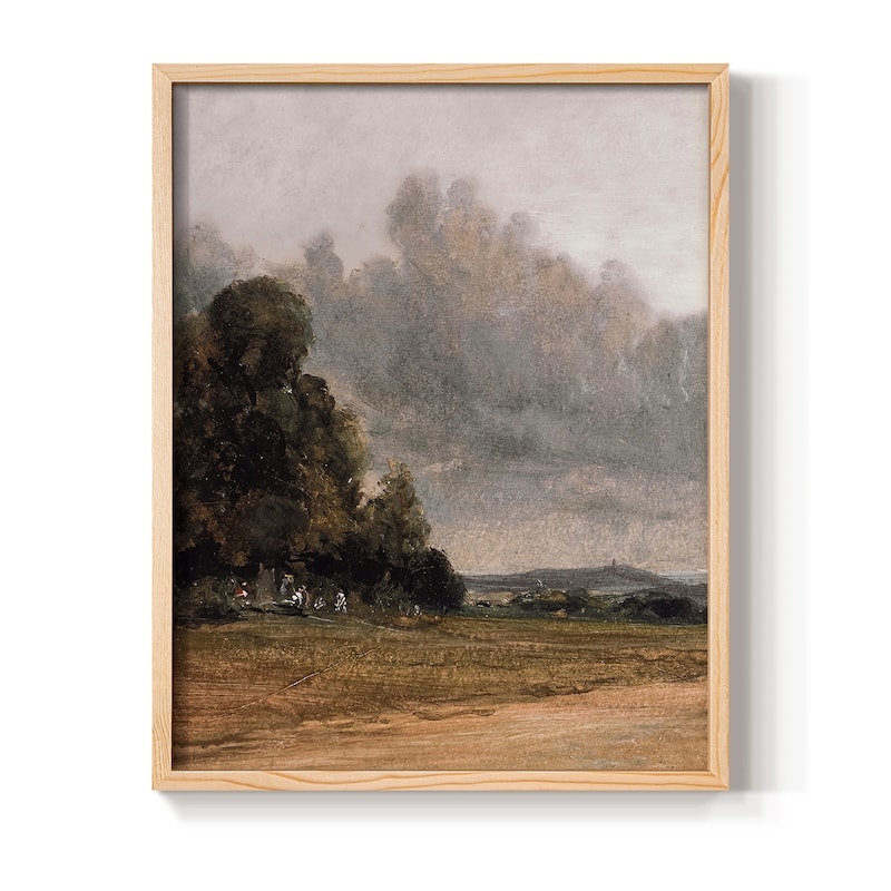 Vintage Landscape CCLI -Framed Print