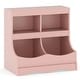 preview thumbnail 22 of 30, Costway Toy Storage Organizer for Toys & Books 4-Cubby Kids Bookcase - See Details