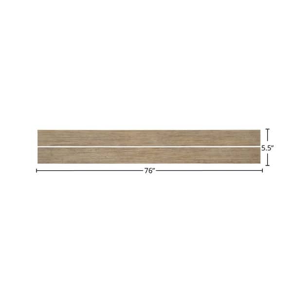 dimension image slide 1 of 2, Bello 76" Wide Convertible Crib Bed Rails