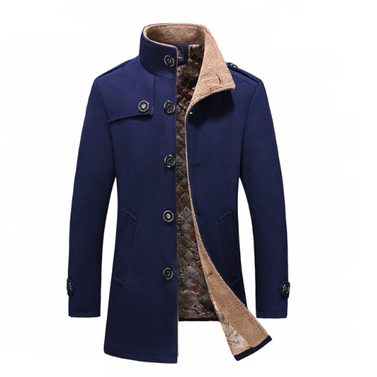 mens wool overcoat long