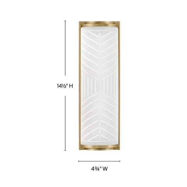 Hinkley Lighting 57860 Devon 15" Tall Lisa McDennon LED Bath Bar with