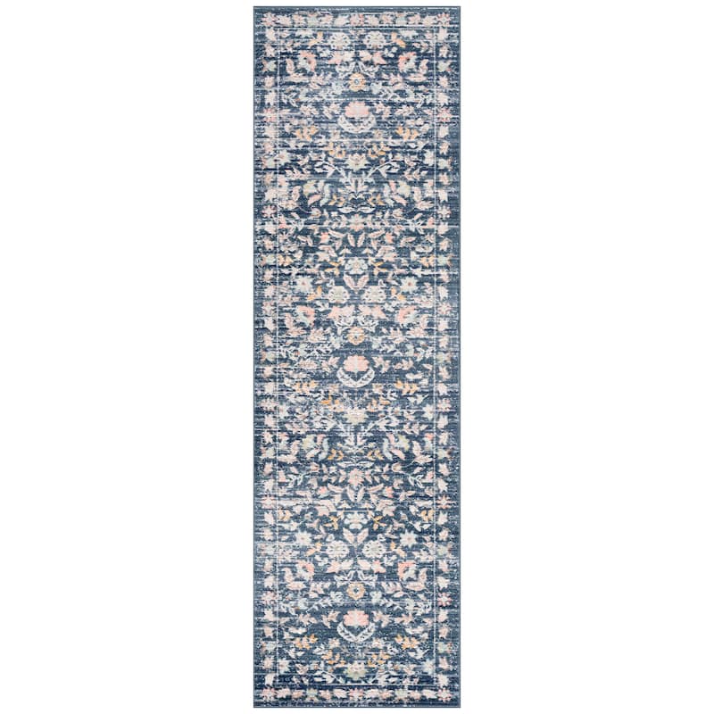 Crosswood Helen Traditional Floral Indoor Polyester Area Rug