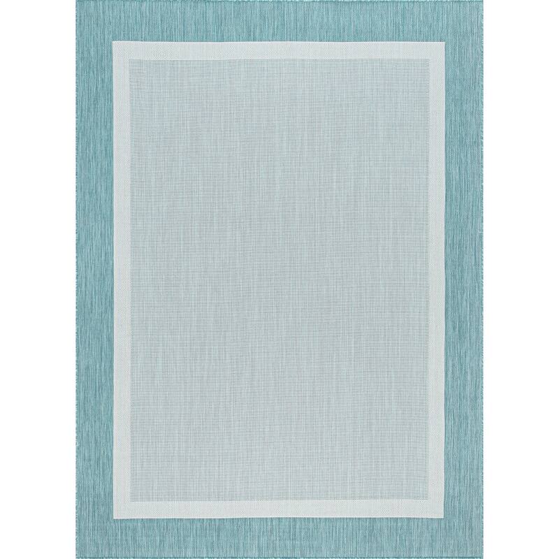 Exo Coastal Border Indoor/Outdoor Area Rug