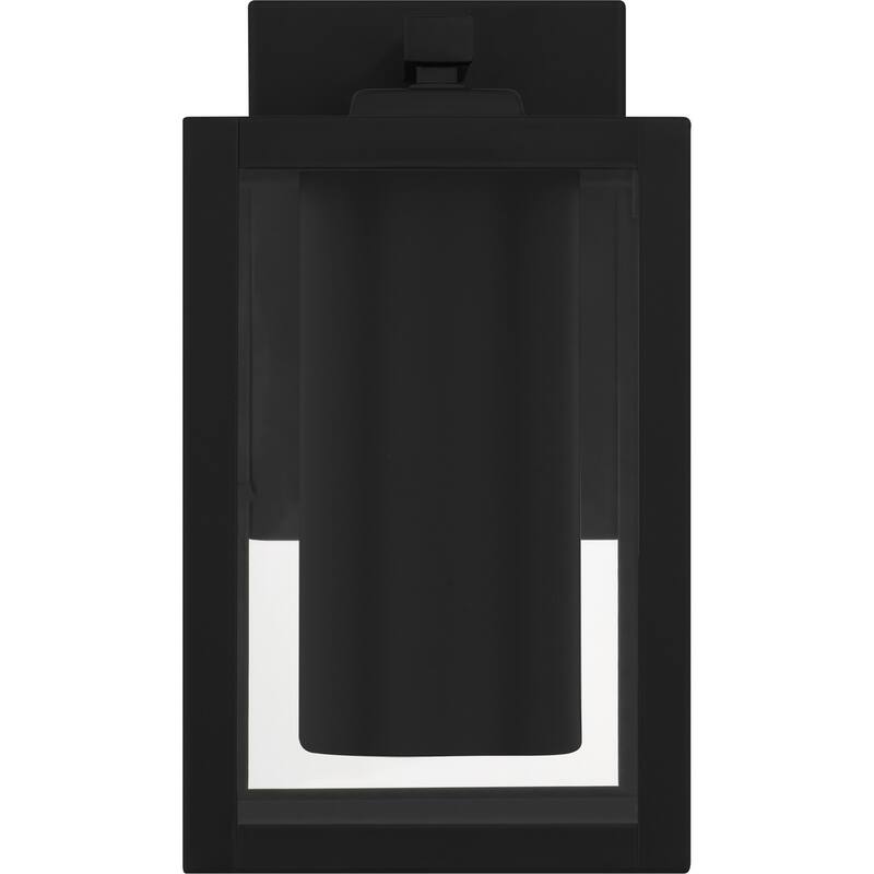 Earth Black LED Outdoor Wall Lantern from the Westover Collection
