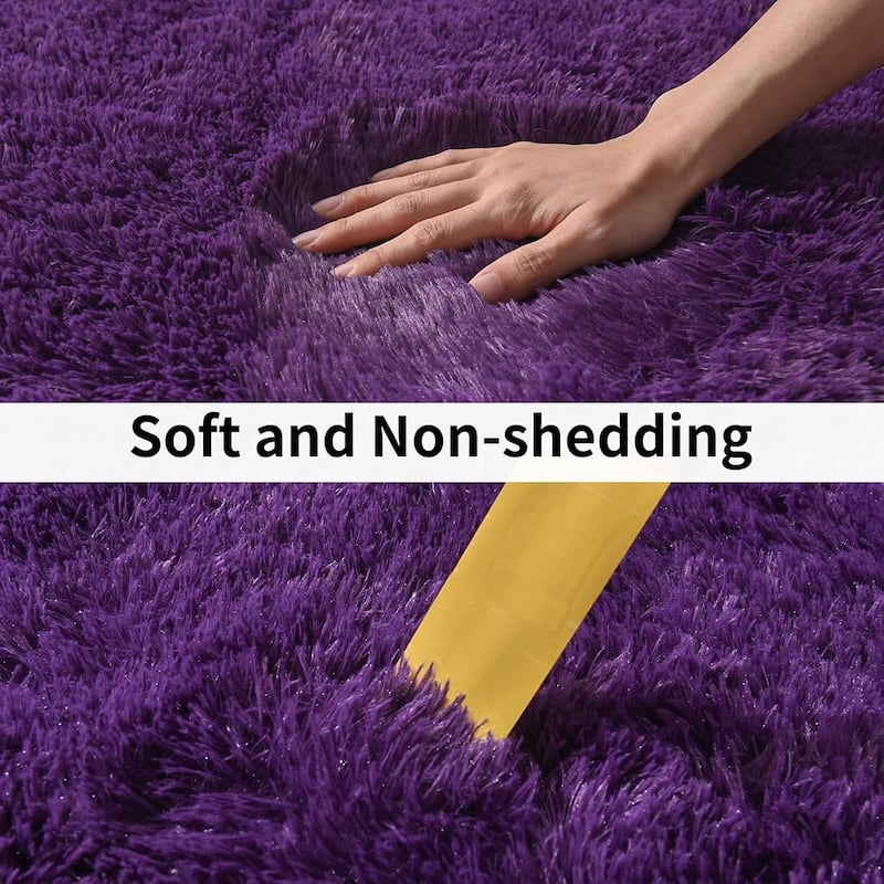 Large Shaggy Home Decor Carpets Fluffy Area Rugs for Living Room Bedroom