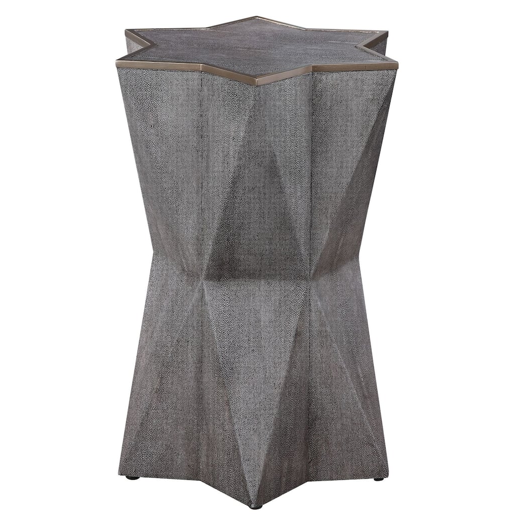 Uttermost Capella 16" Wide Star Shaped with Faux Shagreen Stingray