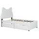 preview thumbnail 17 of 15, Twin Size Upholstered Platform Bed