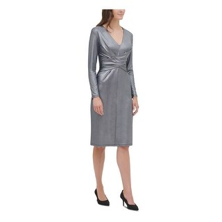 tommy hilfiger grey dress