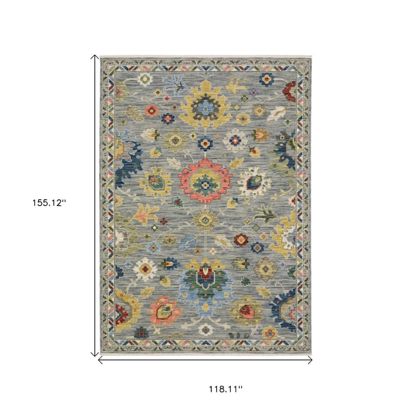 HomeRootsOriental Traditional Rectangle Area Rug