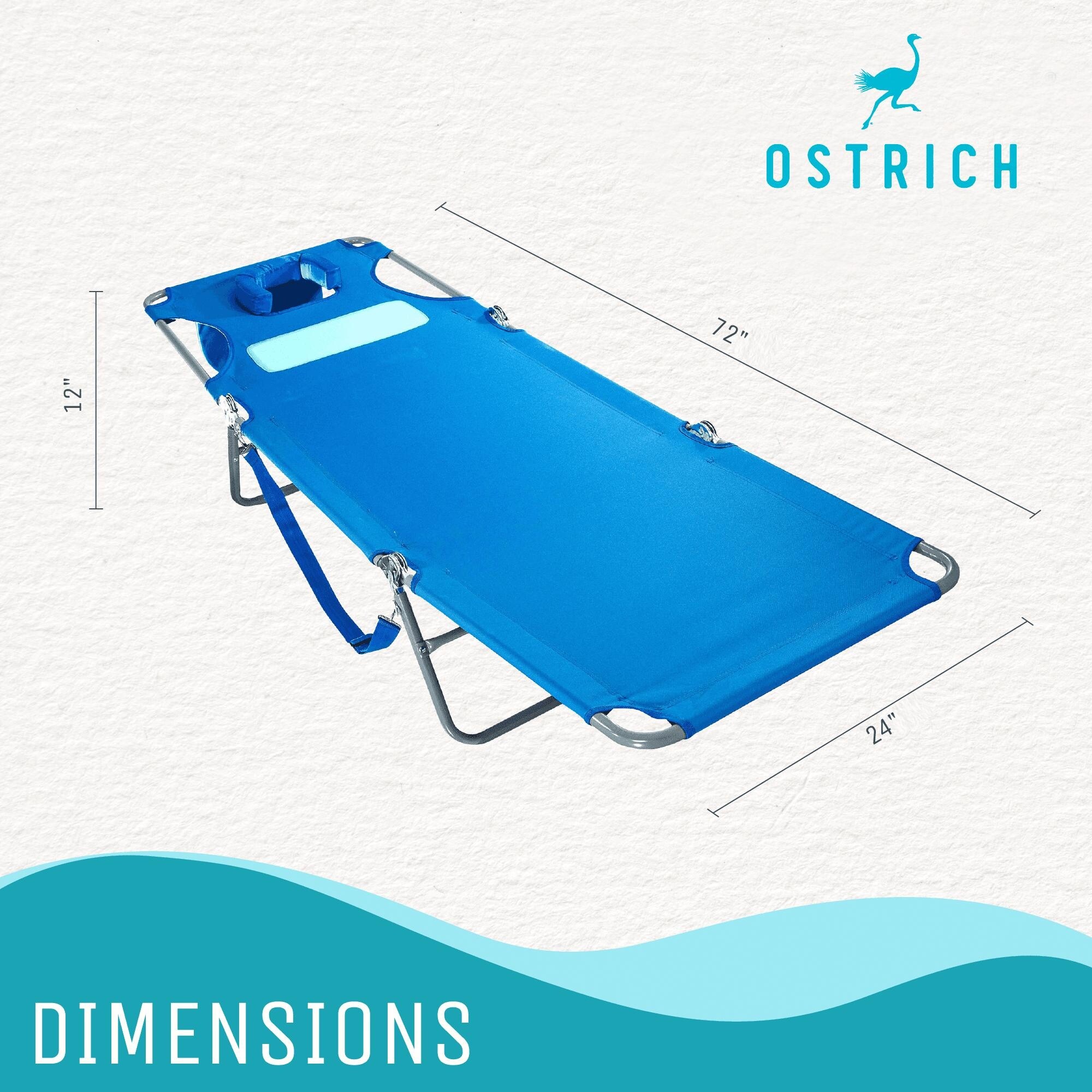 Ostrich comfort lounger face down deals