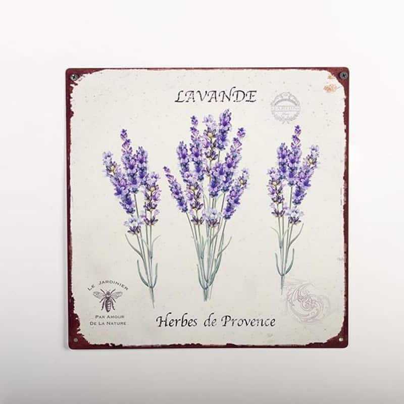 Rustic Look Lavande Herbes De Provence Lavender Sign