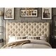preview thumbnail 6 of 19, Vesta Chesterfield Tufted Upholstered Low Profile Standard Bed By Moser Bay