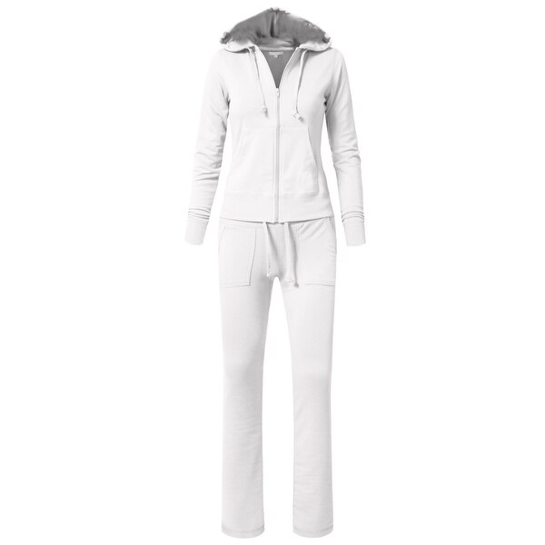 womens black tracksuit set