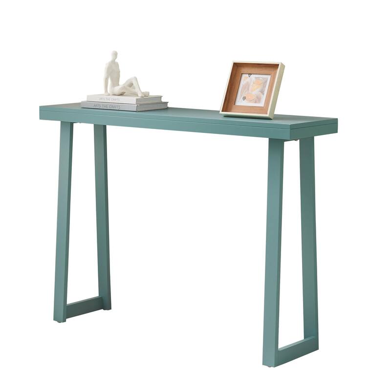 Claude Collection Wood 36" Modern Console Table with Shelf