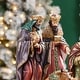 preview thumbnail 21 of 77, Glitzhome 12pcs Resin Christmas Multi/ Blue/ Ivory Nativity Figurines Set