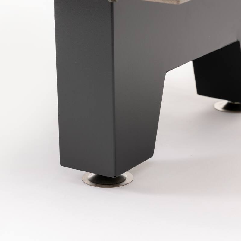 42" Rectangle Propane Fire Pit Table,Iron Multi-Purpose Outdoor Heater