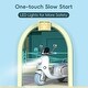 preview thumbnail 13 of 14, 12V 2 Seater Kids Motorcycle, 3 Wheels 12V Kids Ride On Electric Motorcycle with Slow Start, USB, Bluetooth, Headlight, Storage