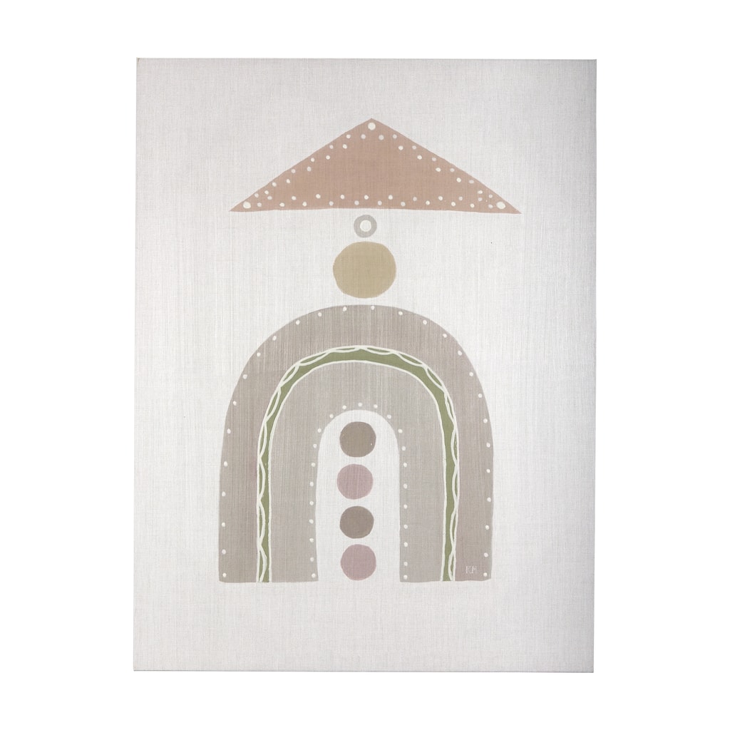 Pavilion Neutral I (42 x 56) Canvas Art Print