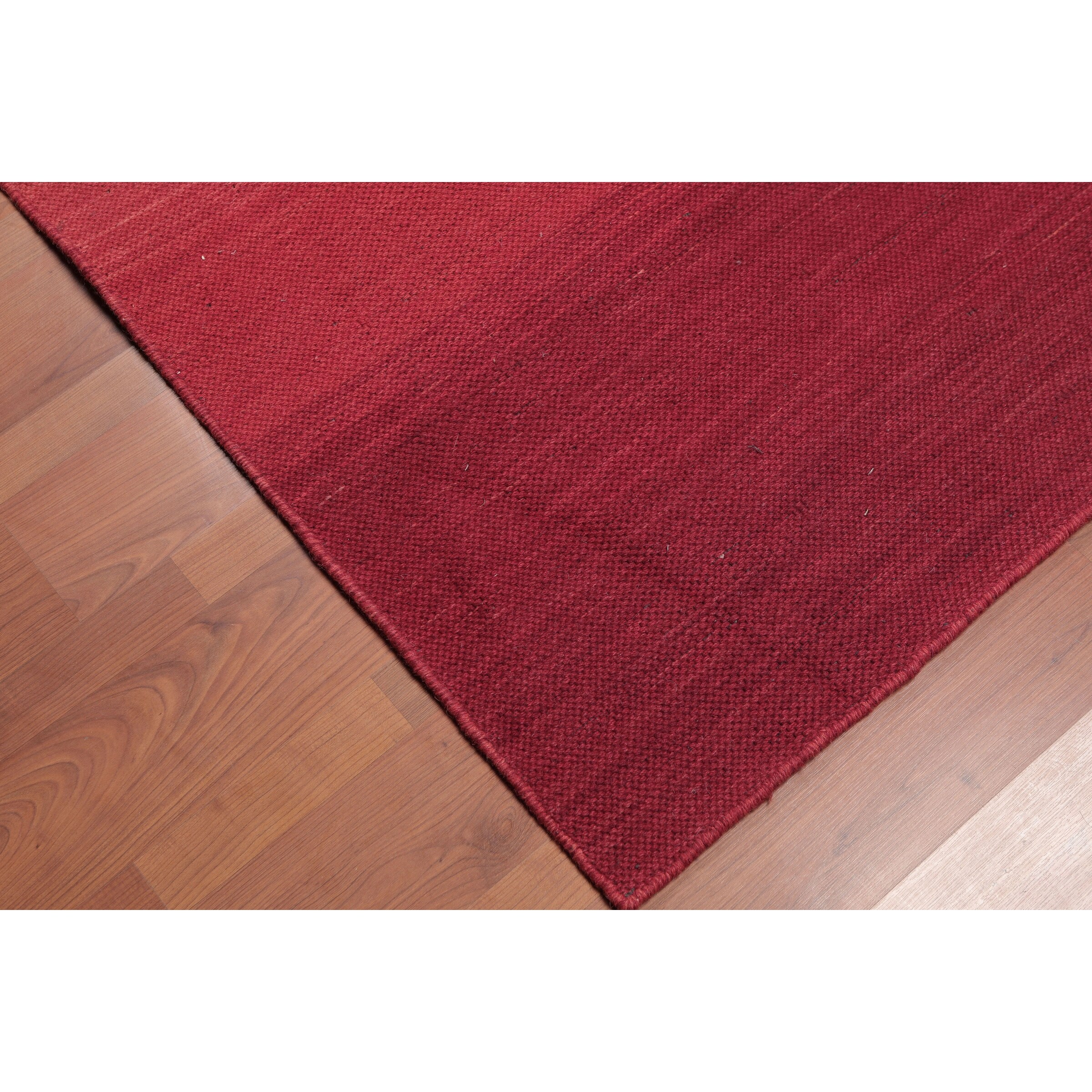 Shop 5 7x7 6 Hand Tufted Wool Oriental Area Rug Tone On Tone Red Color 5 7 X 7 6 Overstock 31515335
