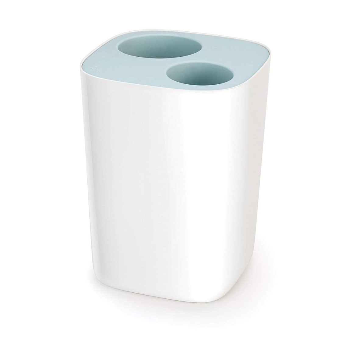 Shop Joseph Joseph Split Trash Can Recycle Bin Dual Compartments Removable Bucket 2 Gallon 8 Liter Blue Overstock 29962949