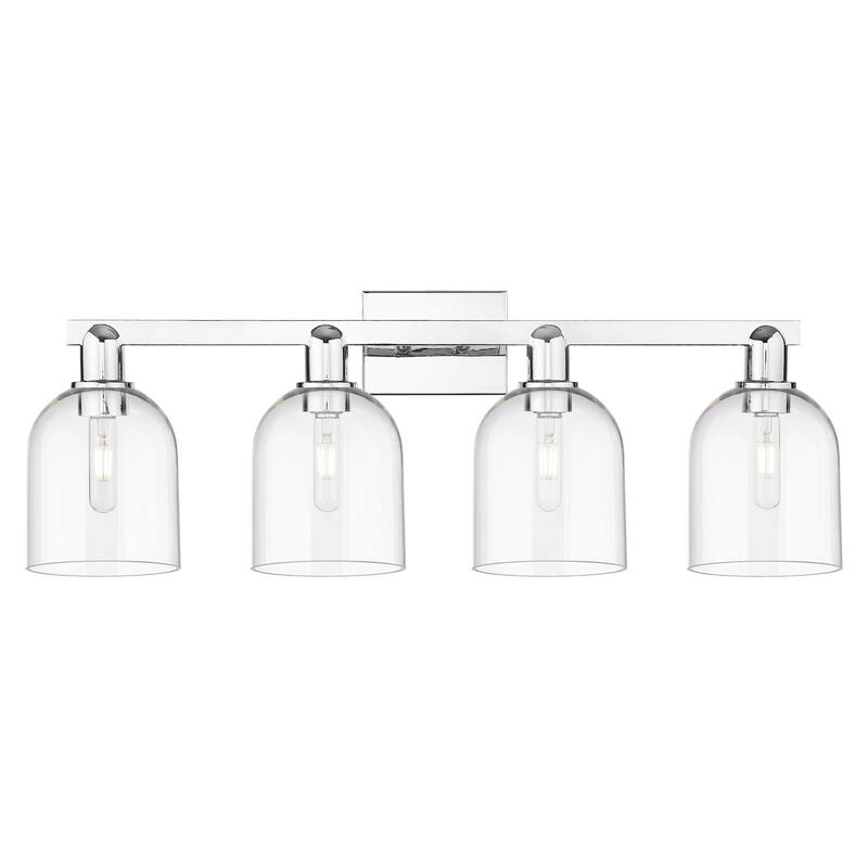 Innovations Lighting 716-4W-12-33 Bella Vanity Bella 4 Light 33" Wide - Polished Chrome / Clear